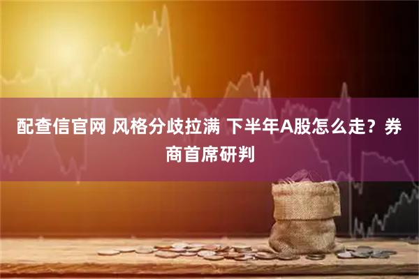 配查信官网 风格分歧拉满 下半年A股怎么走？券商首席研判